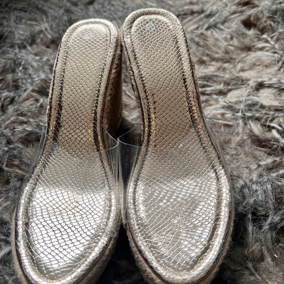 Clear Slip On Summer Espadrilles - Picture 2 of 4